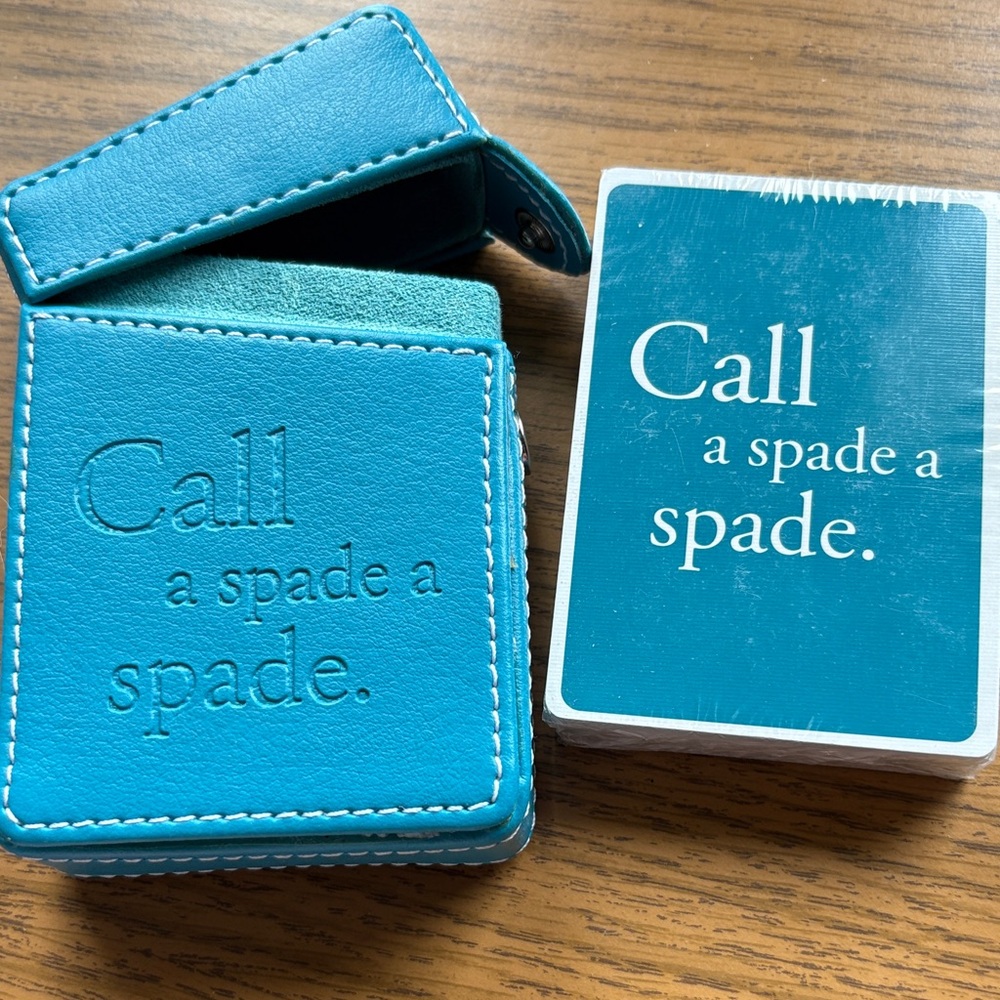 Teal Card Game Set for Kids
